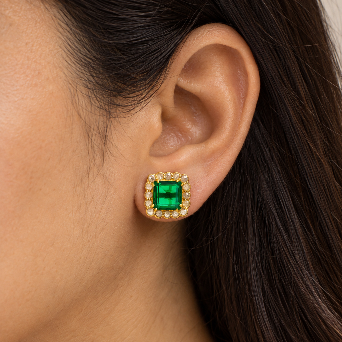 SMRITI EARRING(square)