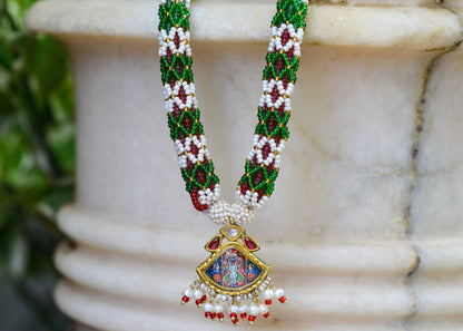 SHRINATHJI PENDANT NECKLACE III