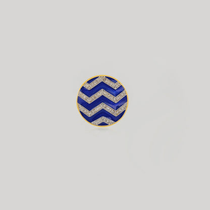 RANA BUTTONS (NAVY BLUE)