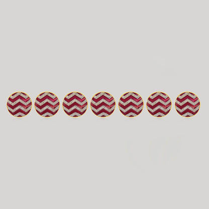 RANA BUTTONS (RED)