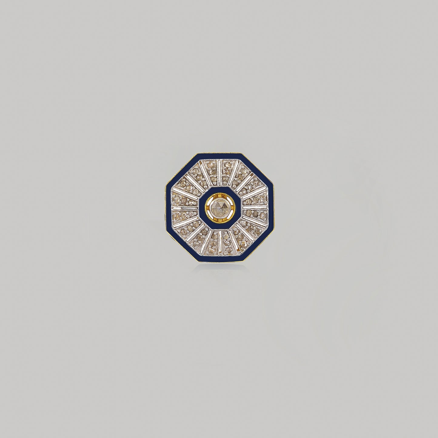 HARI BUTTONS (NAVY)