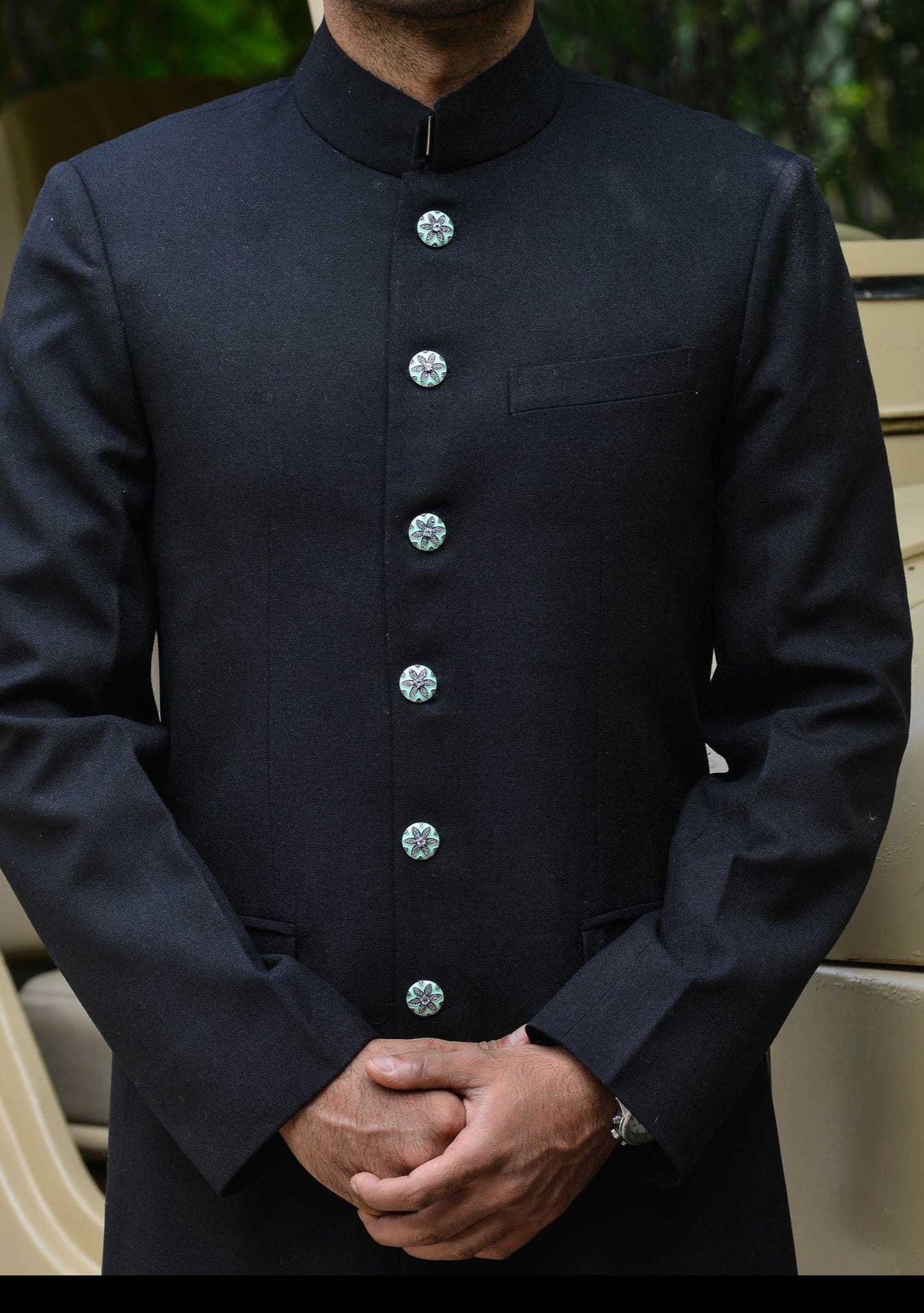 BHOLA BUTTONS (GREEN)