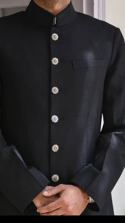 HARI BUTTONS (NAVY)