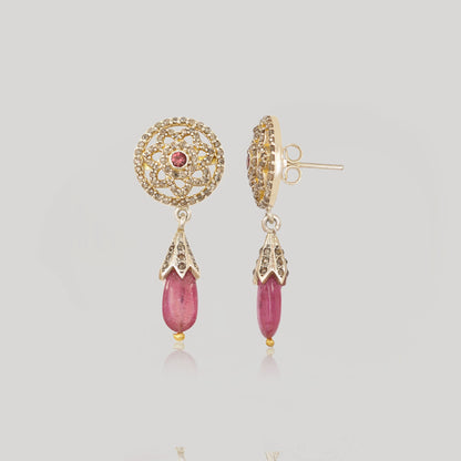 JAYA RUBY EARRINGS