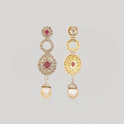 MOHINI RUBY EARRINGS