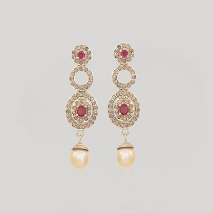 MOHINI RUBY EARRINGS
