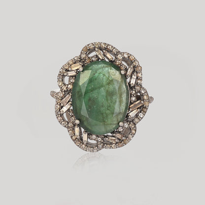 JANE EMERALD RING