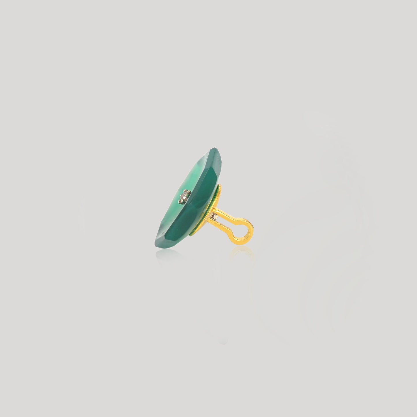 UMRAO GREEN ONYX BUTTONS