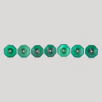 UMRAO GREEN ONYX BUTTONS