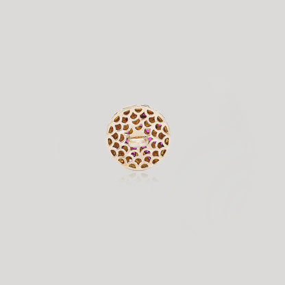 DHIRENDRA BUTTONS (RED)