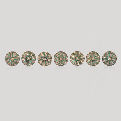 DHIRENDRA BUTTONS (GREEN)