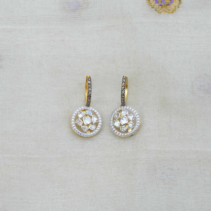 GEETA DIAMOND POLKI EARRINGS