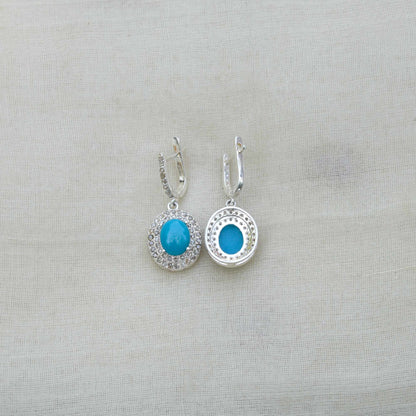 GAYATRI TURQUOISE EARRINGS