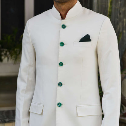 UMRAO GREEN ONYX BUTTONS